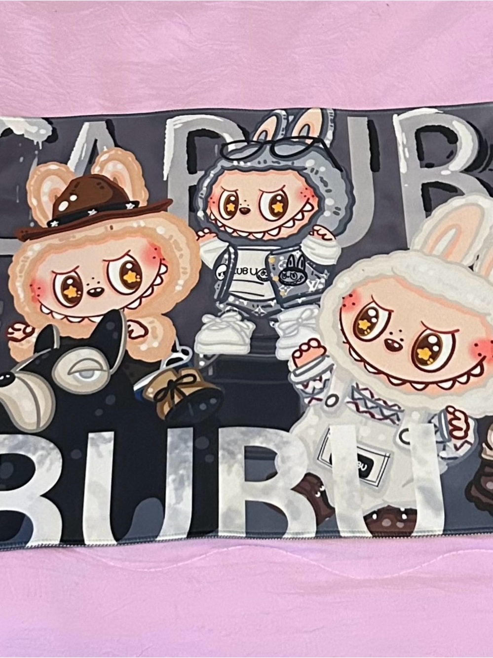 Labubu Desk Mat - Picture 2 of 3